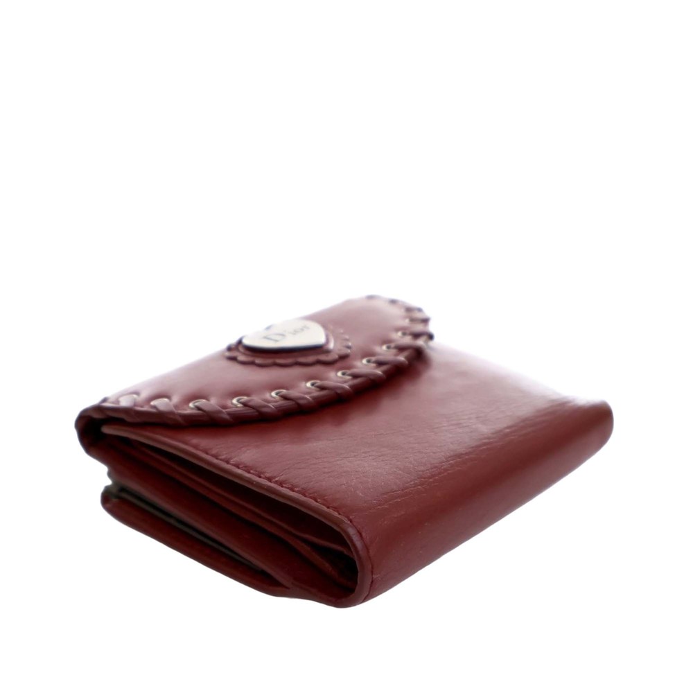 Pre-Loved Dior Calfskin Heart Compact Small Wallet - Picture 7 of 12